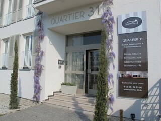 Eingang zum Quartier