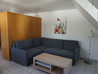 neue Schlafcouch in der Ferienwohnung