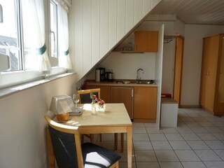 Appartement mit Küchenzeile