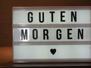 Guten Morgen