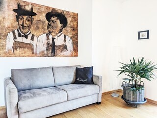 Wohnzimmer Loft Schlafsofa