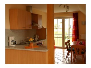 Kueche Ferienwohung Weingut Genetsch