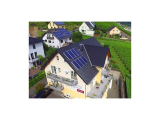 Luftaufnahme Wein- und Gästehaus Genetsch Lieser B