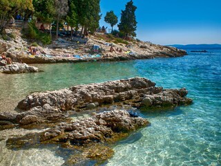 Beautiful beaches of the Istrian coast