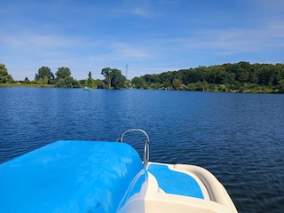 Tretbootverleih am Tiefwarensee Waren Müritz