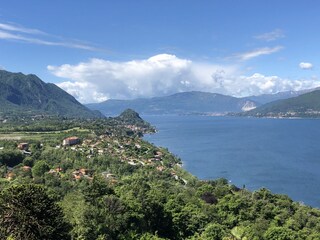 Blick auf die Ferienanlage