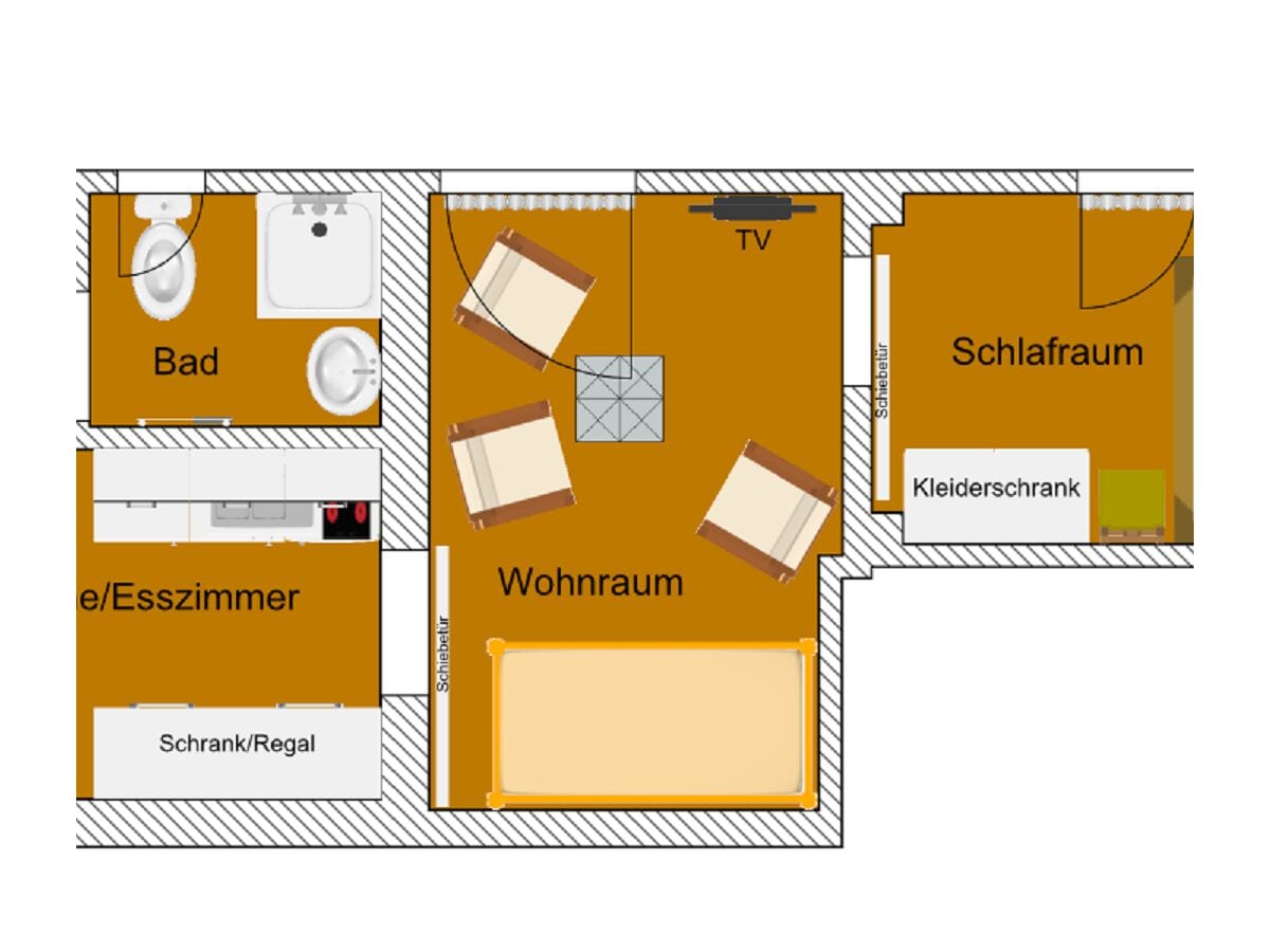 Ferienwohnung Borkum Grundriss 8