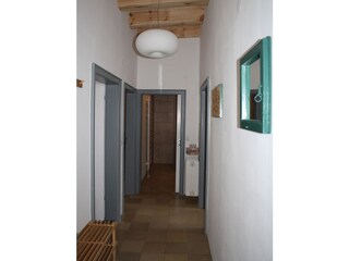Flur mit Garderobe