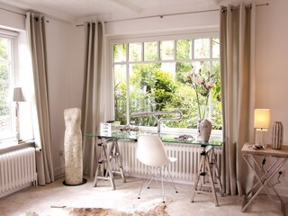 Auch im Urlaub einen schönen Arbeitsplatz