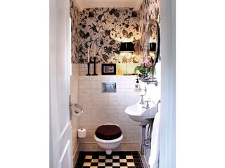 Auch das Gäste-WC mit liebe zum Detail