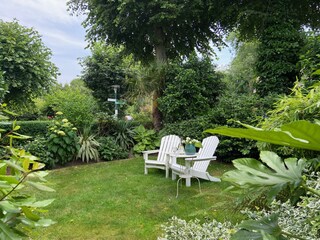 Der wunderschöne eingewachsene Garten