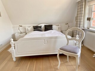 Blick in das zweite Schlafzimmer