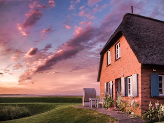 Ferienhaus Hallig Langeneß Außenaufnahme 1