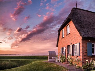 Ferienhaus Hallig Langeneß Außenaufnahme 3
