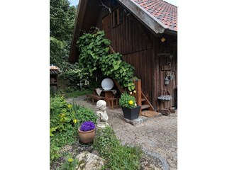 Aufgang Schlafbereich