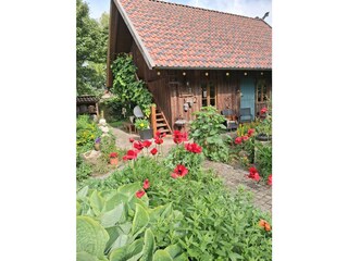 Gartenansicht am Speicher