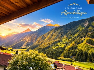 Aussicht   Ferienlodge Alpenkönigin