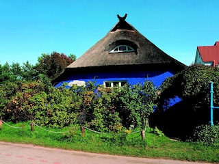 Blaue Scheune
