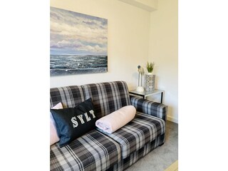 Schlafsofa im Wohnzimmer