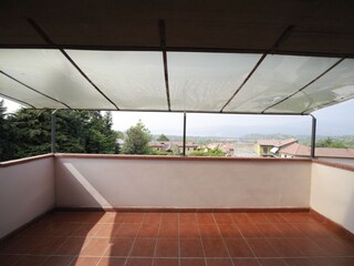 Terrazzo vista lago per colazione