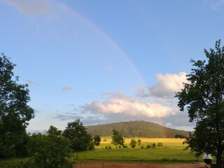 Blick aus dem Fenster