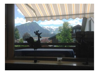 Wohnzimmer mit Ausblick