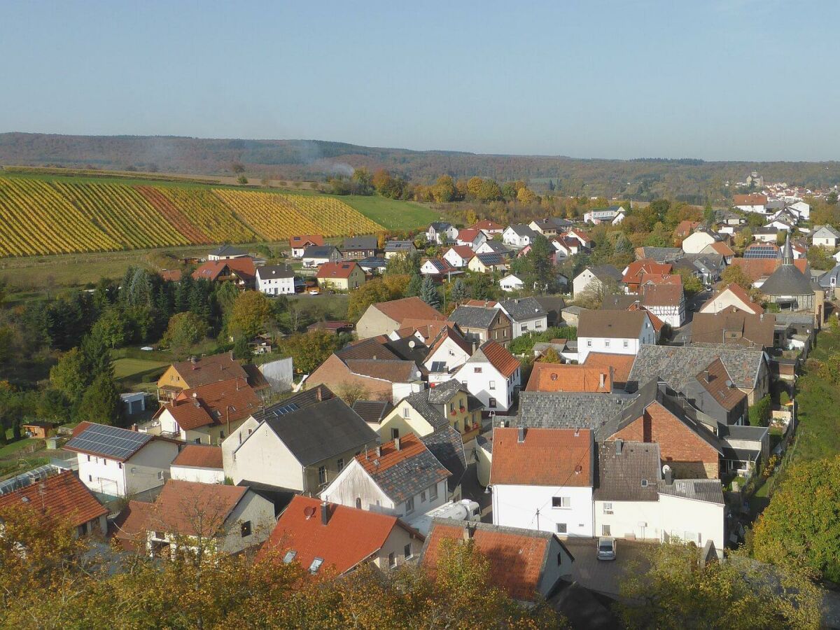 Dorfansicht vom Burgturm