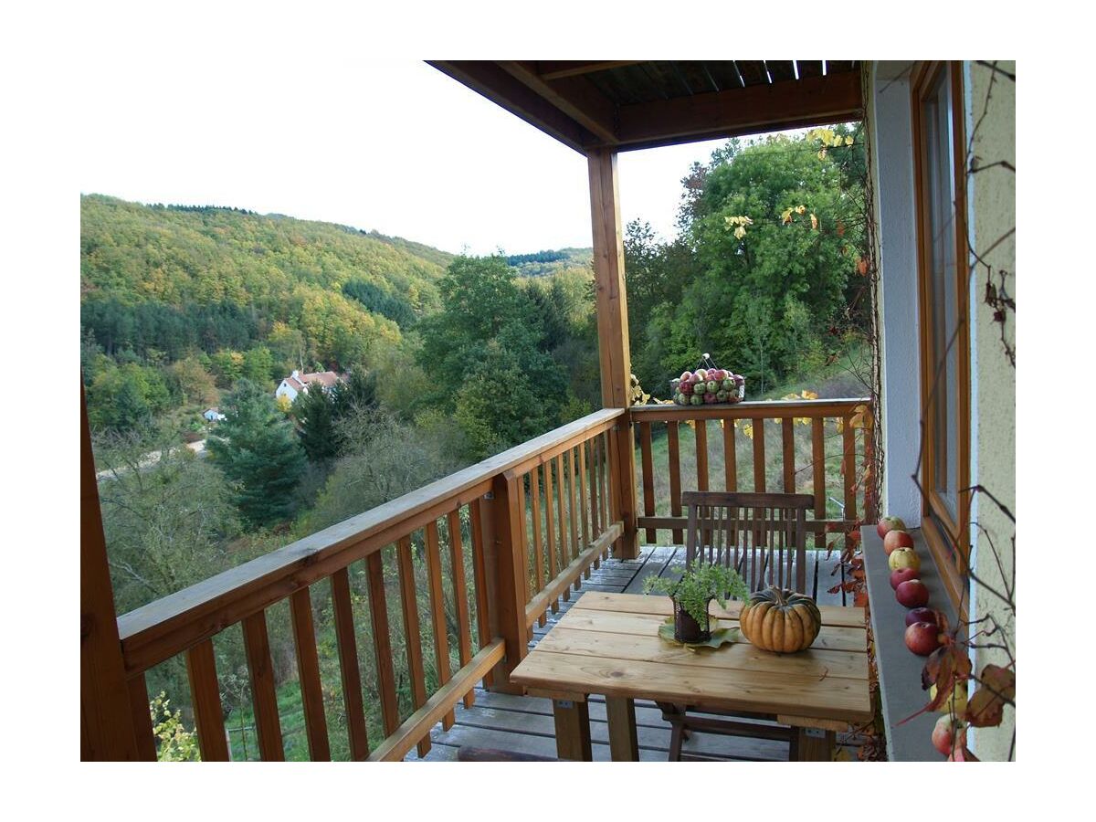 Herbst auf dem Balkon