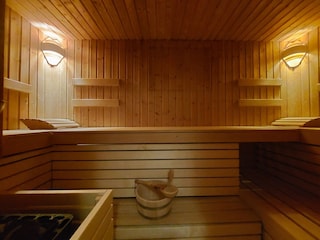 Sauna im Keller
