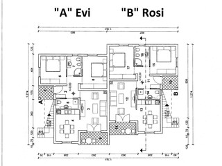 Appartamento per vacanze Porec Pianta del piano 36
