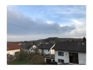 Aussicht vom Schaukelsessel aus