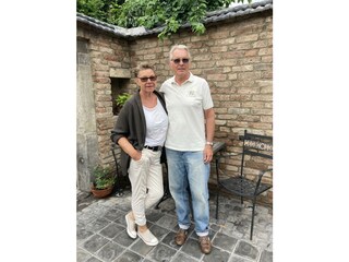 Ihre Gastgeber: Juliane & Jürgen Grünwald