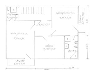 Apartment Appartement, salle de bain, WC, balcon