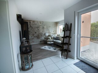 Blick zum Wohnzimmer