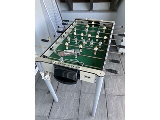 Auch zum Kicker spielen