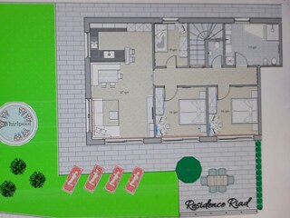 Residenza Saltaus Pianta del piano 28