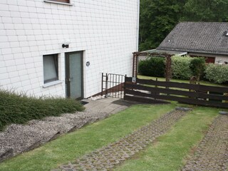 Separater Eingang zur Ferienwohnung