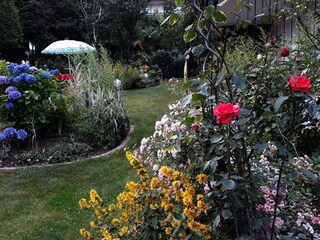 Gartenteilansicht