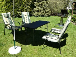 Garten mit Grill