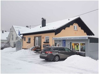 Hausansicht Winter