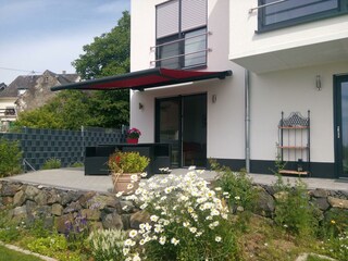 Terrasse Gartenansicht