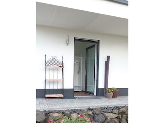 Eingang Ferienwohnung Sayntalblick