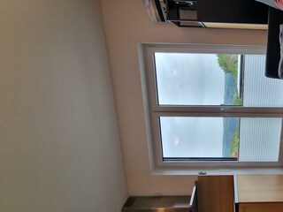 Gemütliche Sitzecke mit Blick in den Garten