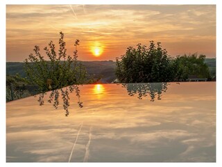 Sonnenuntergang Terrasse