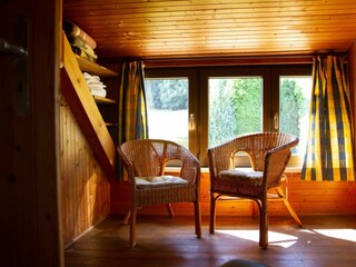 Sitzecke in Dachgeschoss