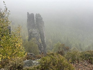 Herbst im Elbsandsteingebirge