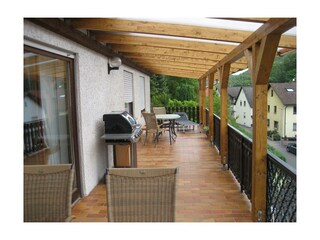 Terrasse mit Grill