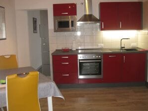 Appartement/Location de vacances, douche et baignoire, WC, rez-de-chaussée/P