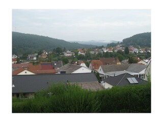 Aussicht vom Schlafzimmer