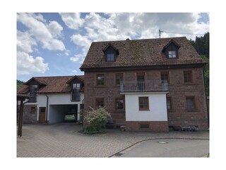 Hausansicht von vorne Ferienhaus Werkhof